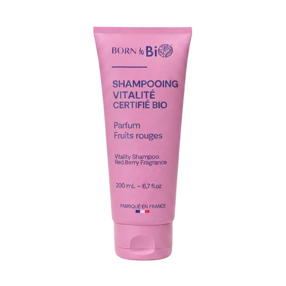 Shampooing Noix de Coco et vinaigre de framboise - Certifié Bio