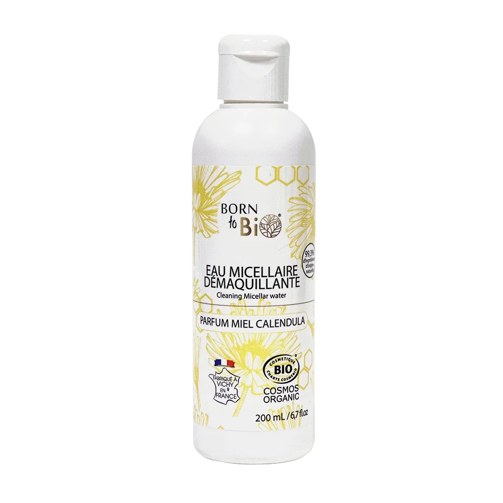 Eau Micellaire Démaquillante Miel Calendula  - Certifiée Bio